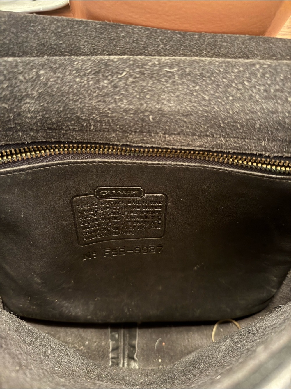 Vintage Coach Willis Satchel Black - Picture 7 of 10